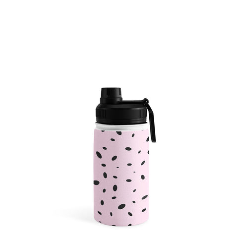 Emanuela Carratoni Bubble Pattern on Pink Water Bottle