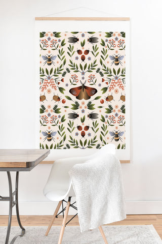 Emanuela Carratoni Bugs Secret Life Art Print And Hanger