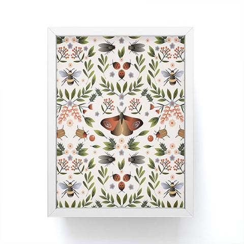 Emanuela Carratoni Bugs Secret Life Framed Mini Art Print