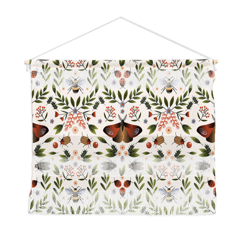 Emanuela Carratoni Bugs Secret Life Wall Hanging Landscape