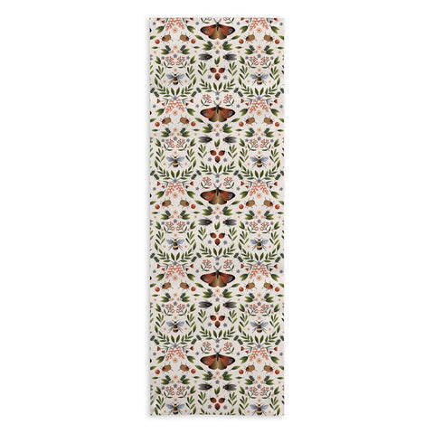 Emanuela Carratoni Bugs Secret Life Yoga Towel