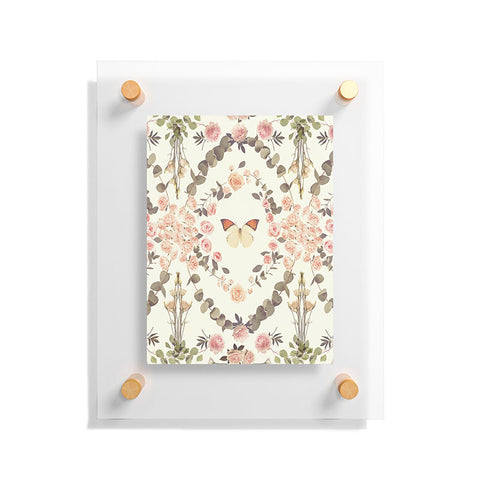 Emanuela Carratoni Butterfly Spring Theme Floating Acrylic Print