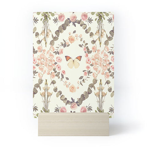 Emanuela Carratoni Butterfly Spring Theme Mini Art Print