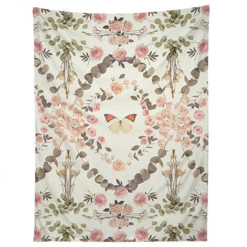 Emanuela Carratoni Butterfly Spring Theme Tapestry