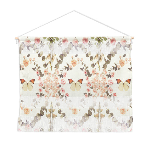 Emanuela Carratoni Butterfly Spring Theme Wall Hanging Landscape
