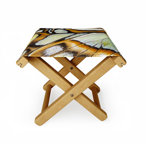Emanuela Carratoni Butterfly Texture Folding Stool