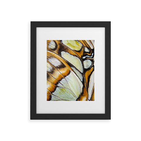 Emanuela Carratoni Butterfly Texture Framed Art Print