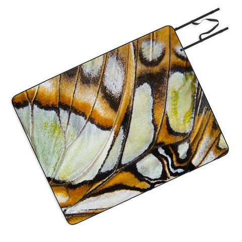 Emanuela Carratoni Butterfly Texture Picnic Blanket