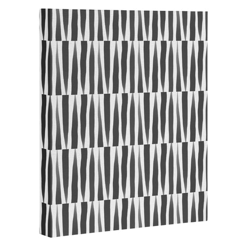 Emanuela Carratoni BW Abstract Theme Art Canvas