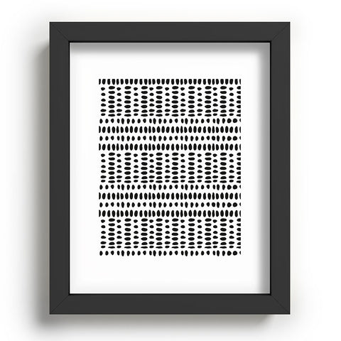 Emanuela Carratoni BW Ethnic Mood Recessed Framing Rectangle