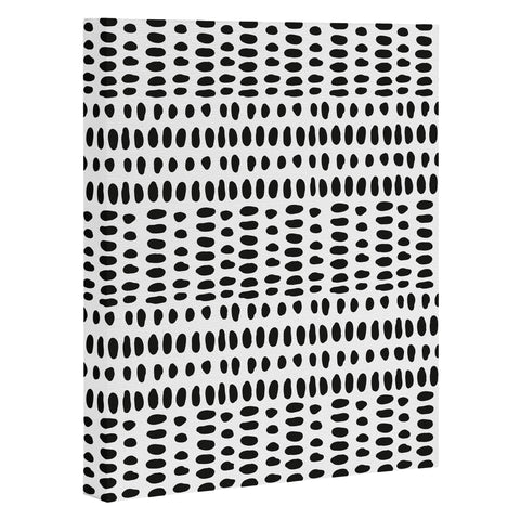 Emanuela Carratoni BW Ethnic Mood Art Canvas