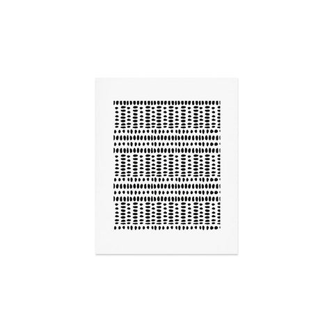 Emanuela Carratoni BW Ethnic Mood Art Print