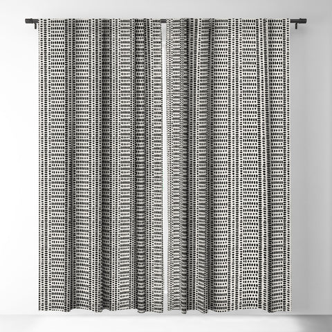 Emanuela Carratoni BW Ethnic Mood Blackout Window Curtain
