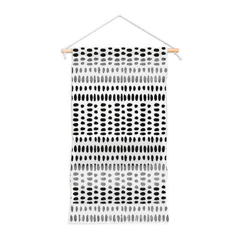 Emanuela Carratoni BW Ethnic Mood Wall Hanging Portrait