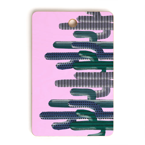 Emanuela Carratoni Cactus Jungle Cutting Board Rectangle