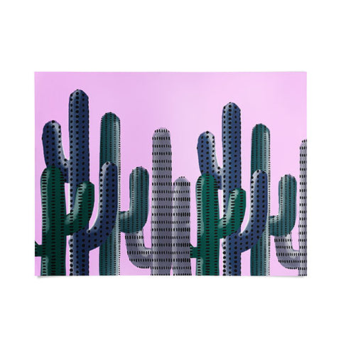Emanuela Carratoni Cactus Jungle Poster