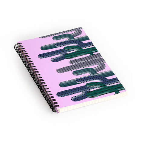 Emanuela Carratoni Cactus Jungle Spiral Notebook