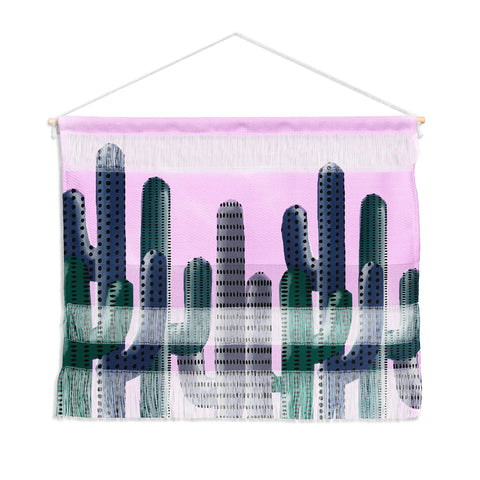 Emanuela Carratoni Cactus Jungle Wall Hanging Landscape