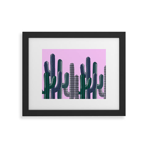 Emanuela Carratoni Cactus Jungle Framed Art Print