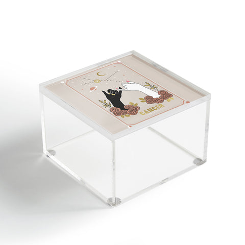 Emanuela Carratoni Cancer Zodiac Series Acrylic Box