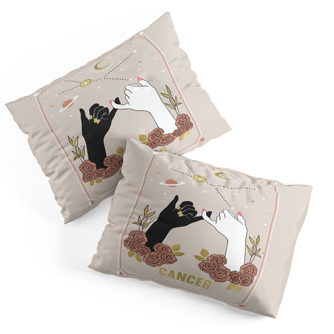 Emanuela Carratoni Cancer Zodiac Series Pillow Shams