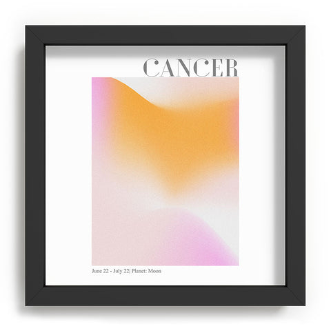 Emanuela Carratoni Cancer Zodiac Sign Gradient Recessed Framing Square