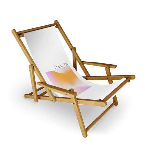 Emanuela Carratoni Cancer Zodiac Sign Gradient Sling Chair