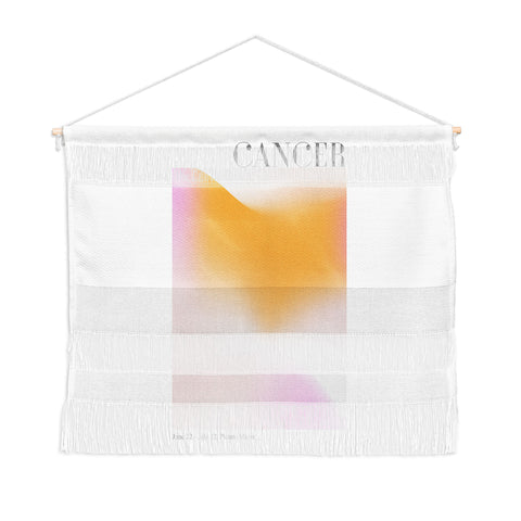 Emanuela Carratoni Cancer Zodiac Sign Gradient Wall Hanging Landscape