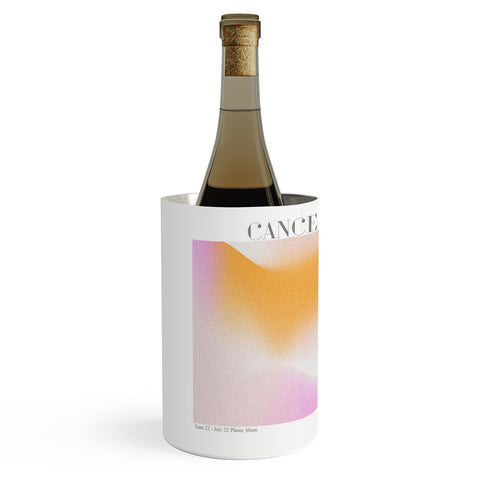 Emanuela Carratoni Cancer Zodiac Sign Gradient Wine Chiller