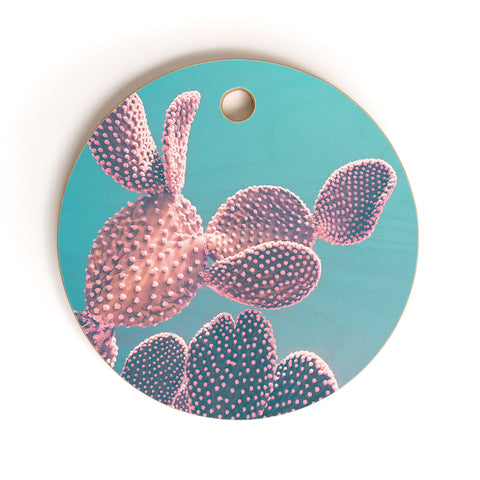 Emanuela Carratoni Candy Cactus Cutting Board Round