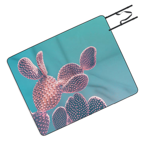 Emanuela Carratoni Candy Cactus Picnic Blanket