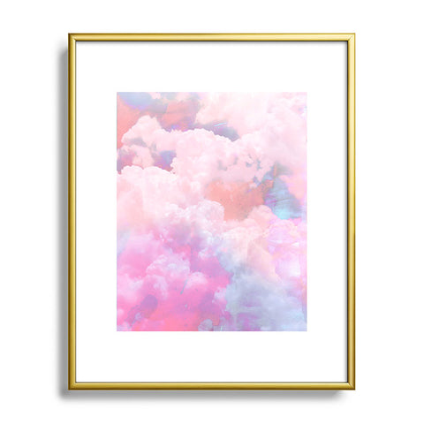 Emanuela Carratoni Candy Clouds Metal Framed Art Print