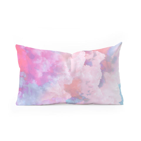 Emanuela Carratoni Candy Clouds Oblong Throw Pillow