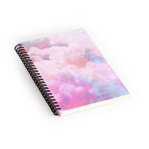 Emanuela Carratoni Candy Clouds Spiral Notebook