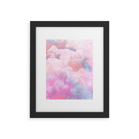 Emanuela Carratoni Candy Clouds Framed Art Print