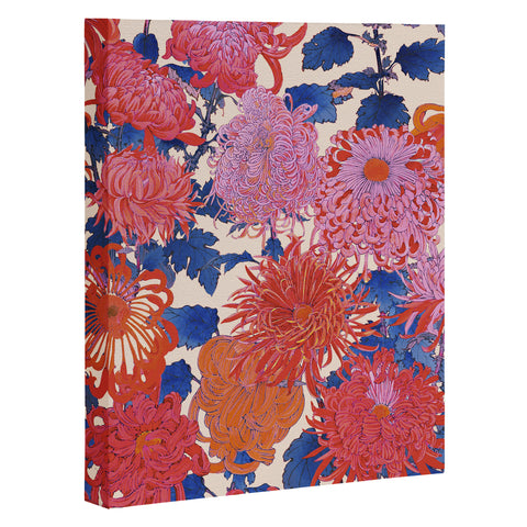 Emanuela Carratoni Chinese Moody Blooms Art Canvas