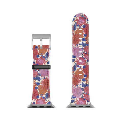Emanuela Carratoni Chinese Moody Blooms Apple Watch Band