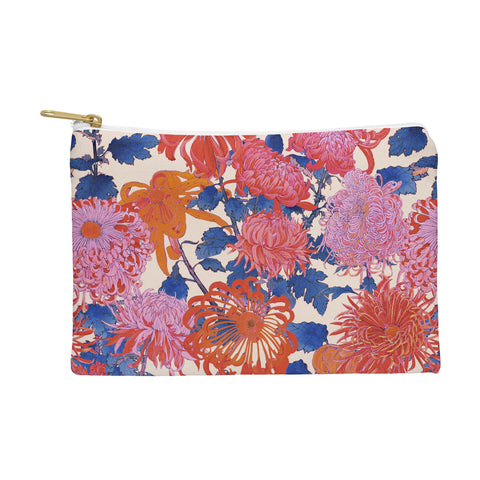 Emanuela Carratoni Chinese Moody Blooms Pouch