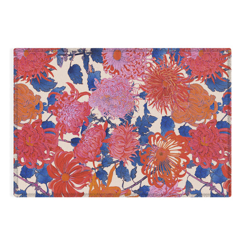 Emanuela Carratoni Chinese Moody Blooms Outdoor Rug