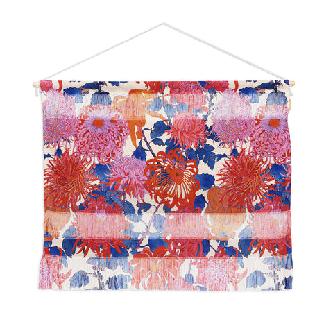 Emanuela Carratoni Chinese Moody Blooms Wall Hanging Landscape