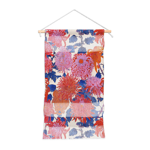 Emanuela Carratoni Chinese Moody Blooms Wall Hanging Portrait