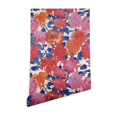 Emanuela Carratoni Chinese Moody Blooms Wallpaper