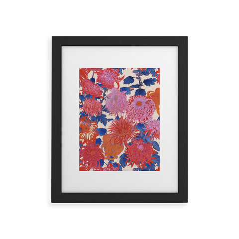 Emanuela Carratoni Chinese Moody Blooms Framed Art Print