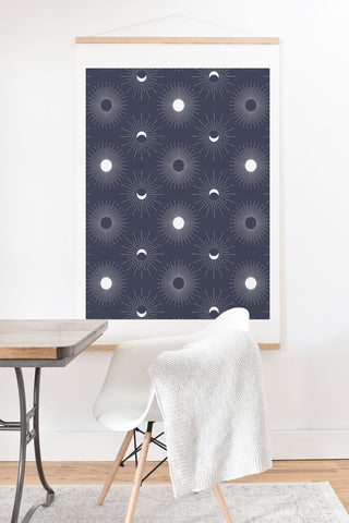 Emanuela Carratoni Classic Blue Sky Art Print And Hanger