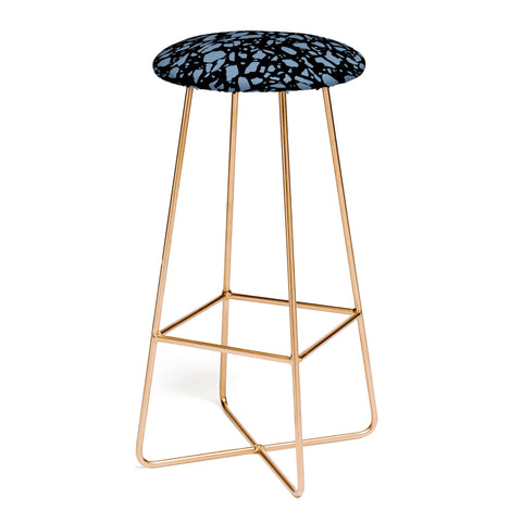 Emanuela Carratoni Classic Blue Terrazzo Bar Stool