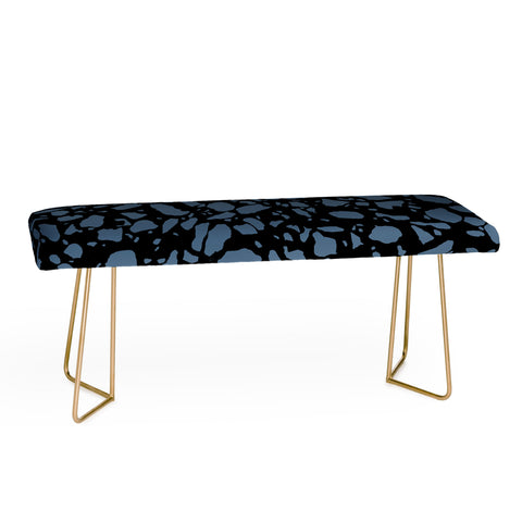 Emanuela Carratoni Classic Blue Terrazzo Bench