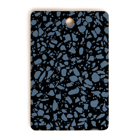 Emanuela Carratoni Classic Blue Terrazzo Cutting Board Rectangle