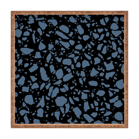 Emanuela Carratoni Classic Blue Terrazzo Square Tray