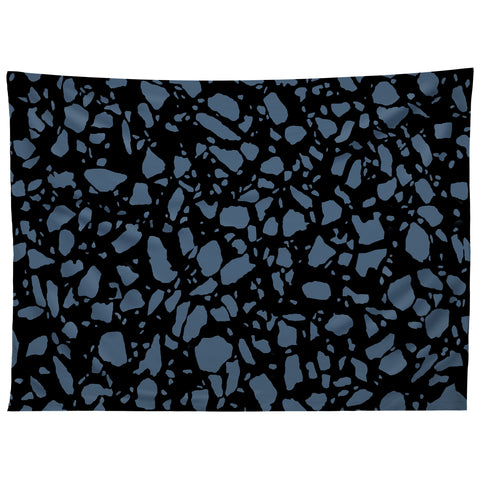 Emanuela Carratoni Classic Blue Terrazzo Tapestry