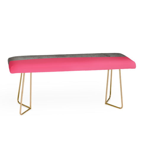 Emanuela Carratoni Concrete with Fashion Pink Bench